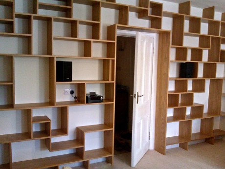 Book shelves. BRISTOL