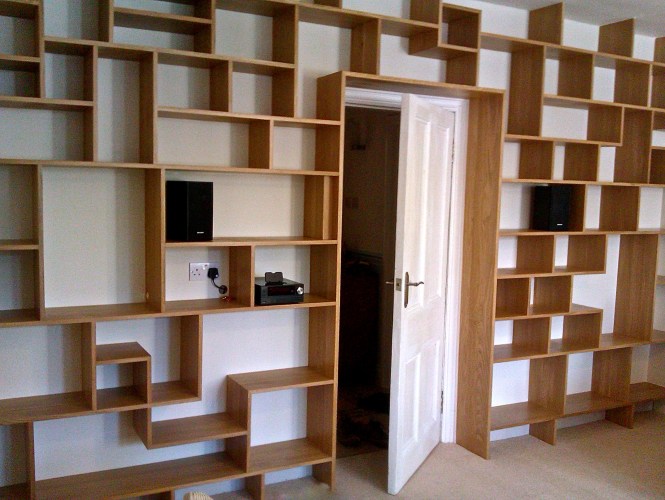 Book shelves. BRISTOL